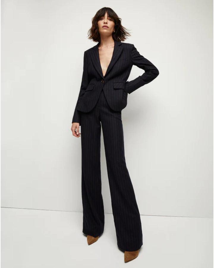 Veronica Beard - Tonelli Pinstriped Pant